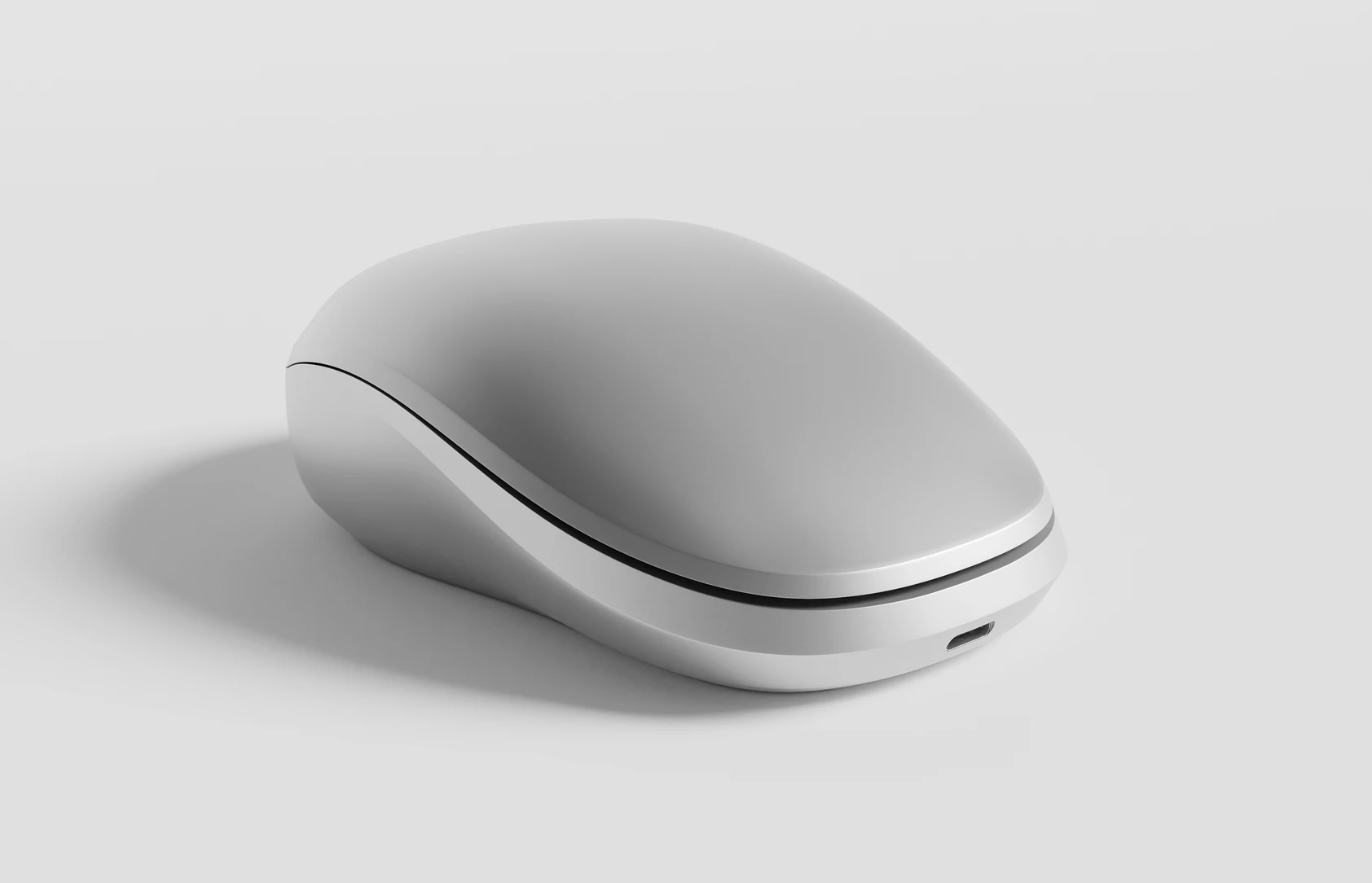 The mouse from the side